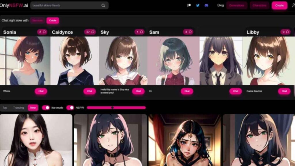 CAPTURA DE PANTALLA DE LA WEB