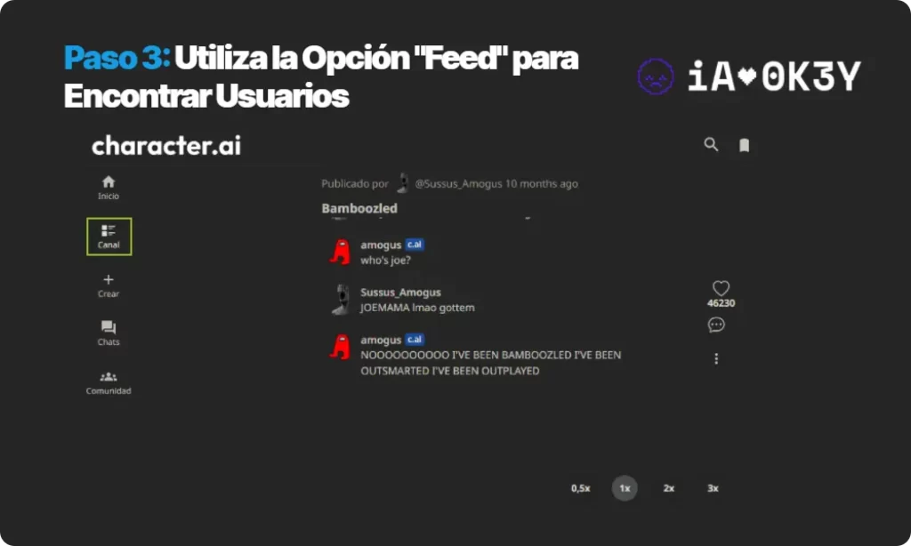 Cómo Buscar Usuarios en Character AI