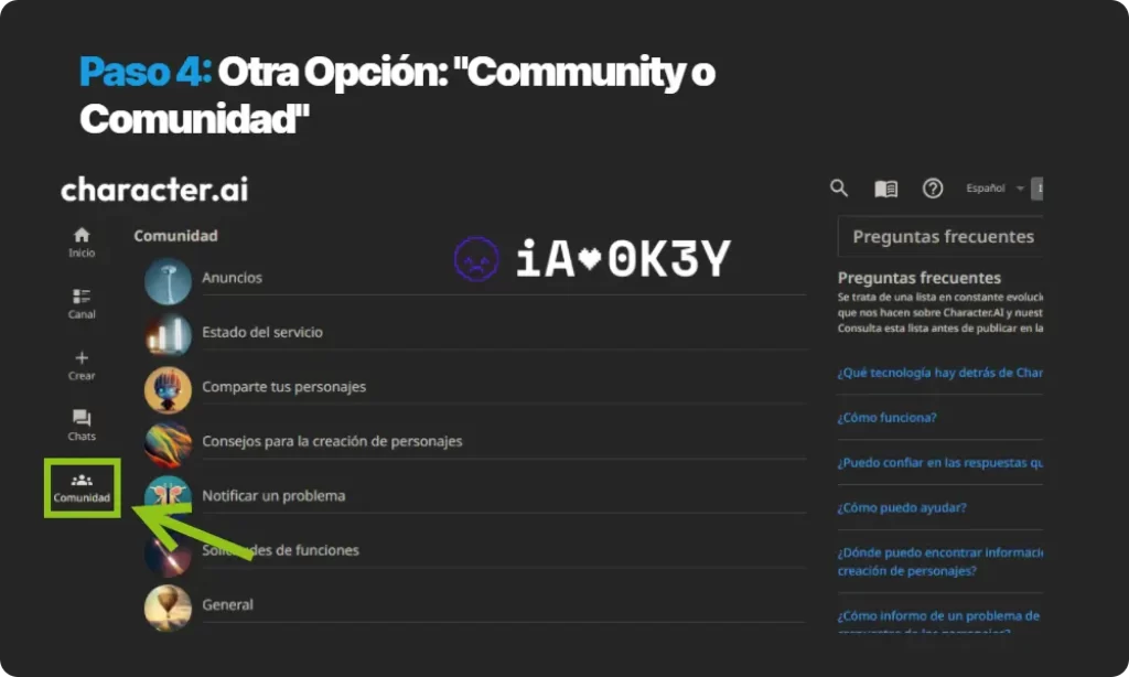Cómo Buscar Usuarios en Character AI